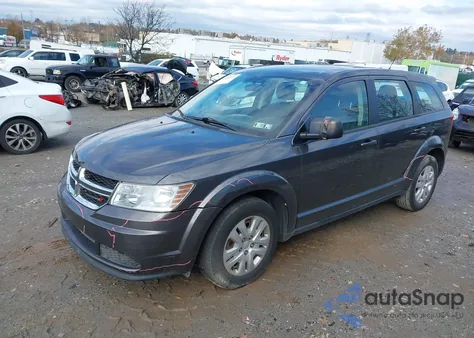 2015 Dodge Journey American Value Pkg from USA, damaged, VIN 3C4PDCAB0FT692583